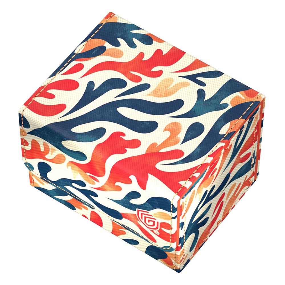 Ultimate Guard Sidewinder 100+ Xenoskin – Deck Box Per Carte, Edizione 2025 Coral Places Fiery Reef, Materiali Riciclati