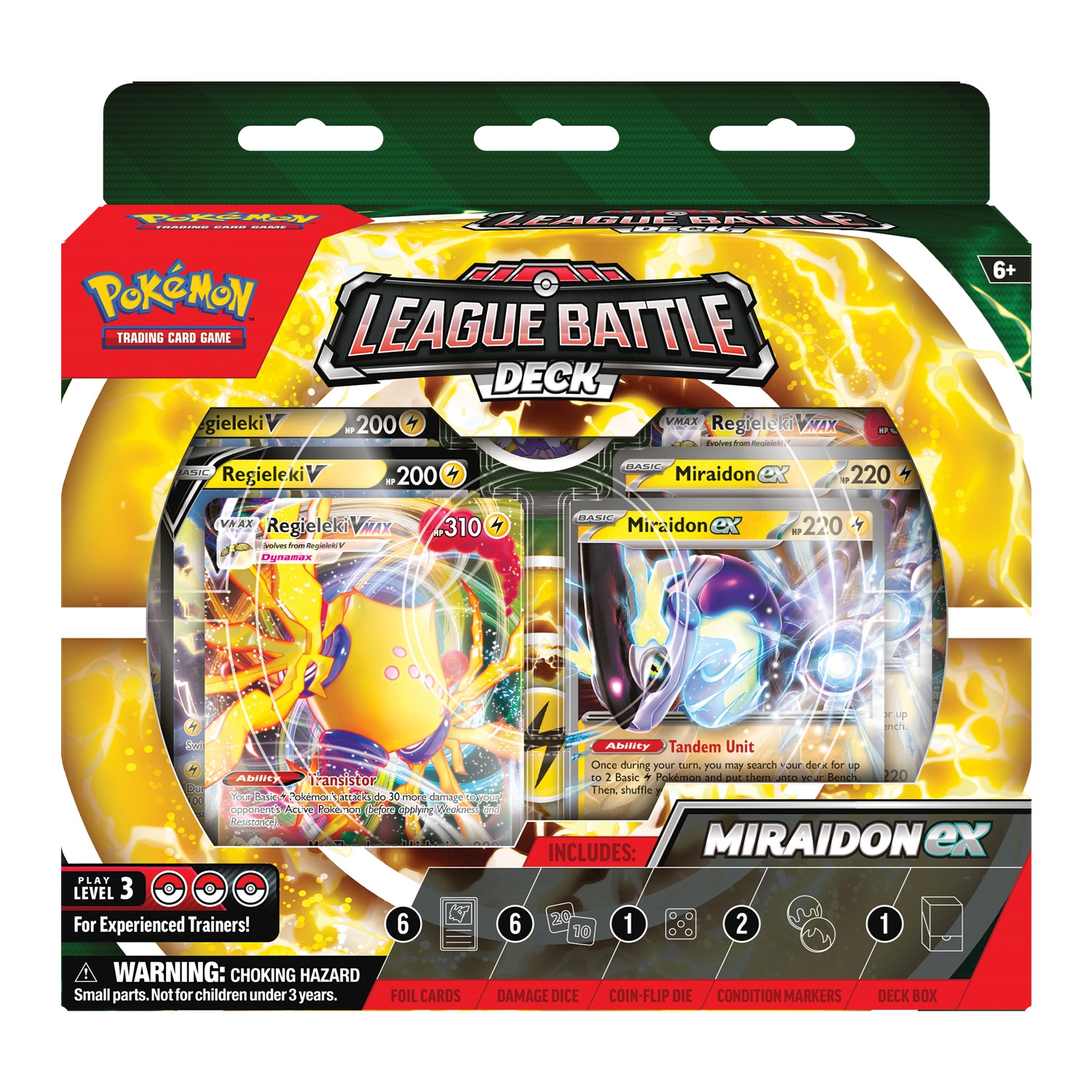 Miraidon ex League Battle Deck Pokemon TCG