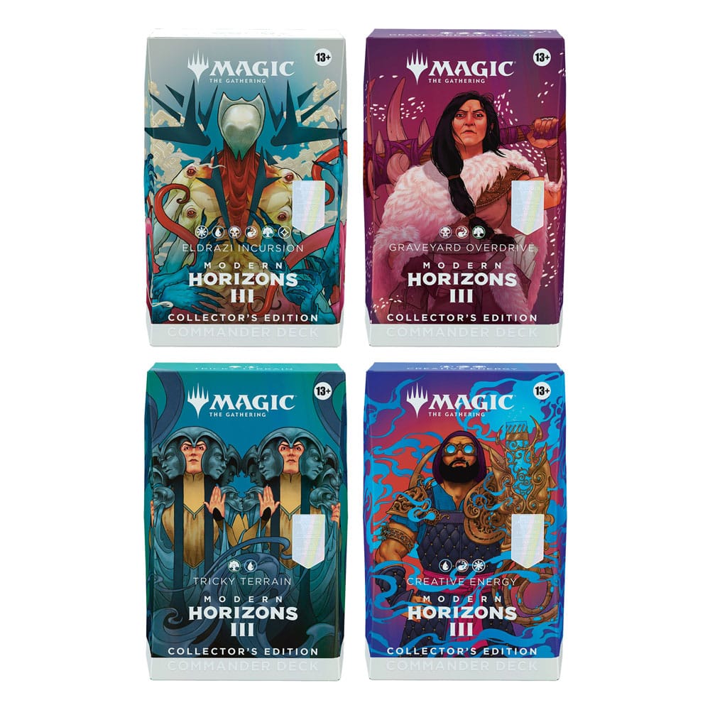 mtg horizons 3 commander decks Magic: The Gathering - Modern Horizons 3 Commander Decks - 4 Set main image 0