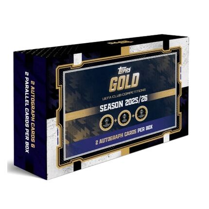 Sport Sammelkarten :: Topps UCC Gold 2025/2026 Hobby Box - Good