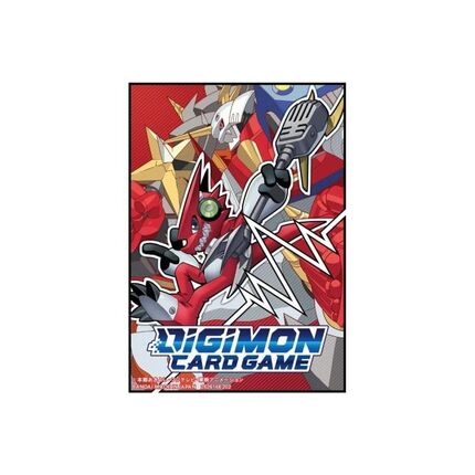 clear trading card sleeves Digimon Card Game main image 1