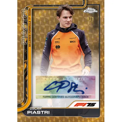その他 2025 Topps Chrome Formula 1 Hobby Box F1 Sport Sammelkarten :: Topps Chrome Formula 1 2025 Hobby Box - Good